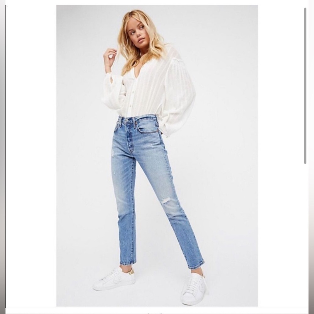 Levi’s 501 Skinny in Post Modern Blues
